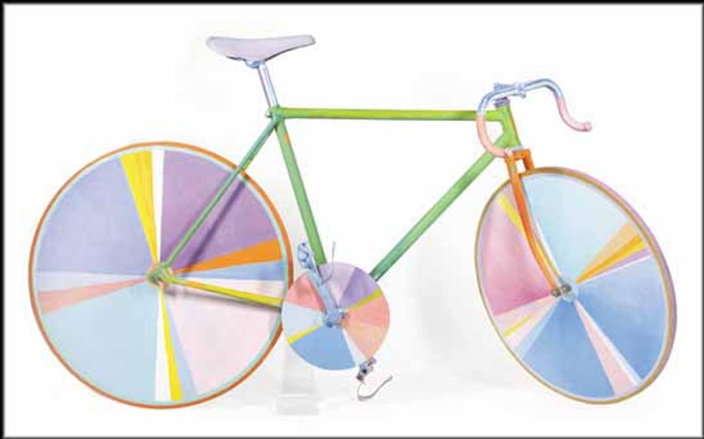 Gregory Richard Curnoe (1936-1992) - Funny Bicycle