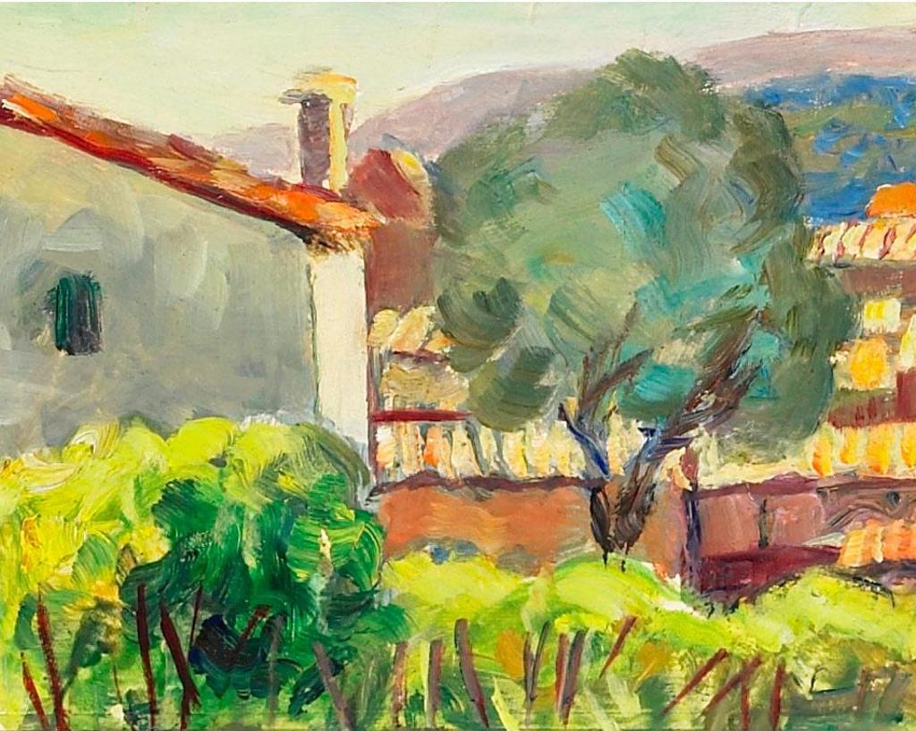 Marjorie (1907-2005) - Village, Alpes Maritimes, 1947