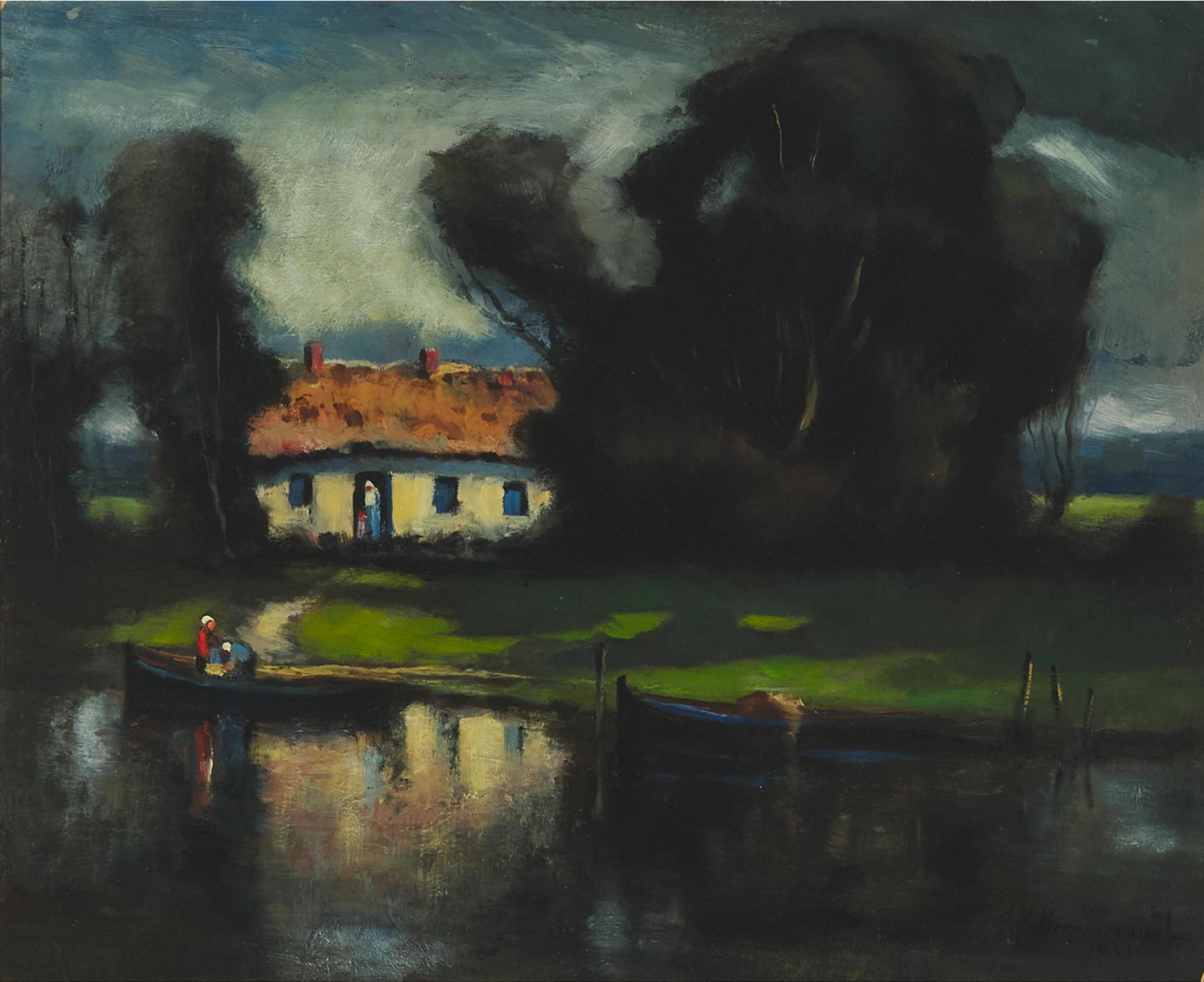 John A. Hammond (1843-1939) - Willow Cottage, 1933