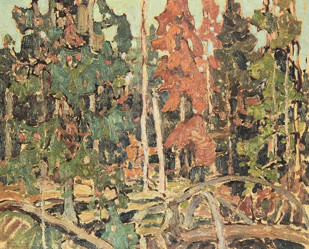 Franklin H. Carmichael (1898-1992) - The Dead Spruce; Bolton, Ontario; Evening; La Cloche No. 1; July Afternoon; Summer Day, Orillia