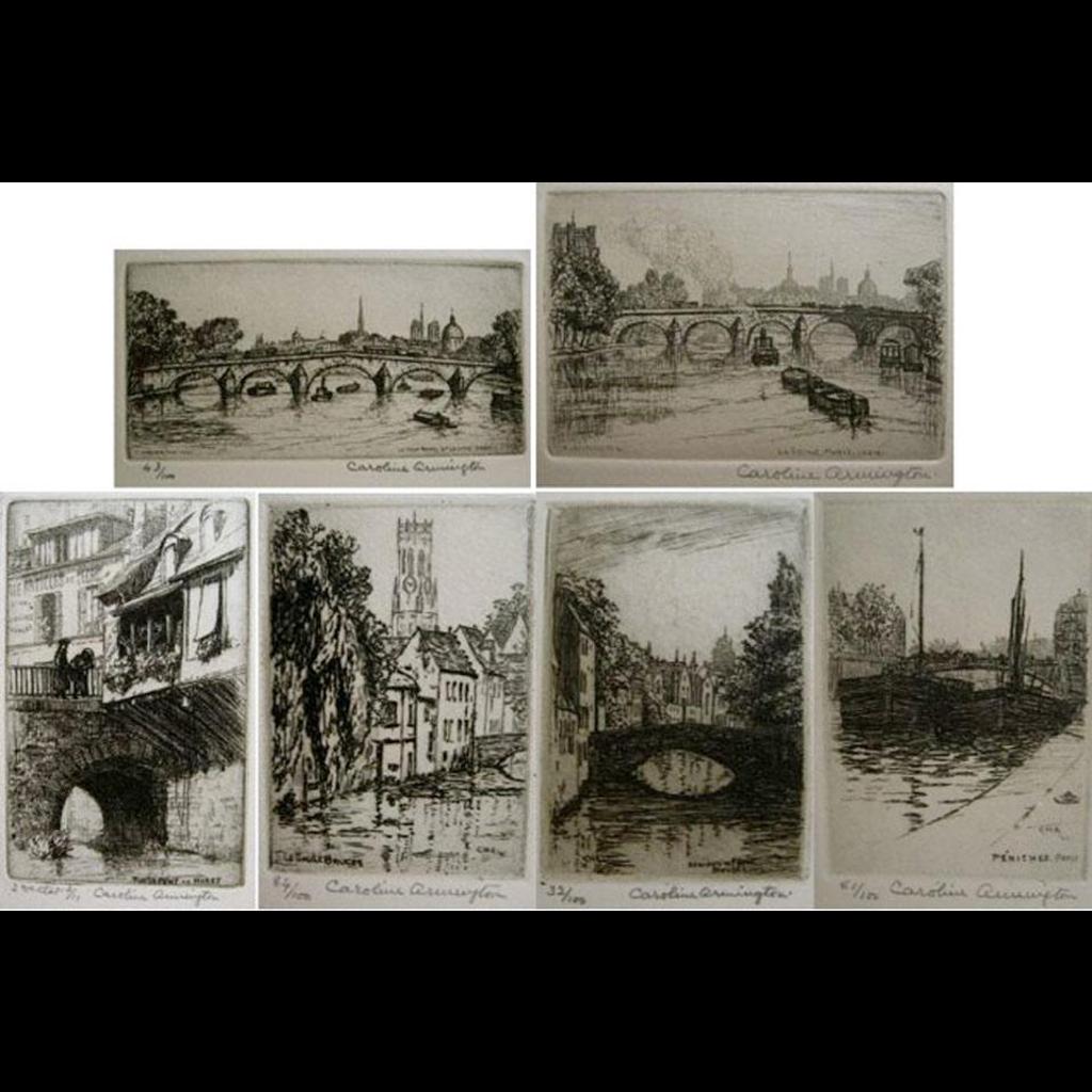 Caroline Helena Armington (1875-1939) - Canal Views