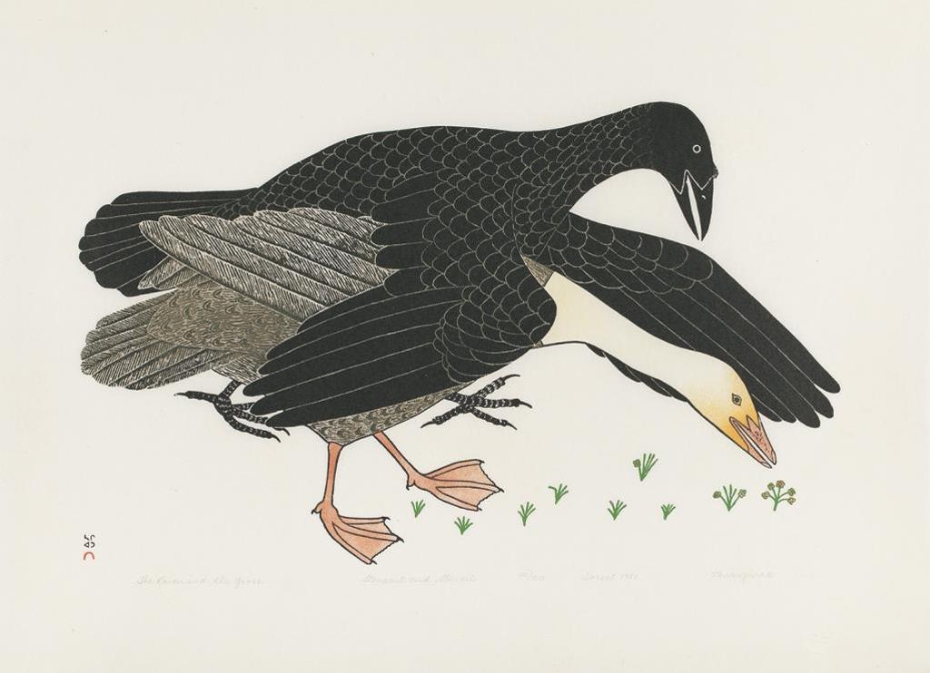 Kananginak Pootoogook (1935-2010) - Untitled