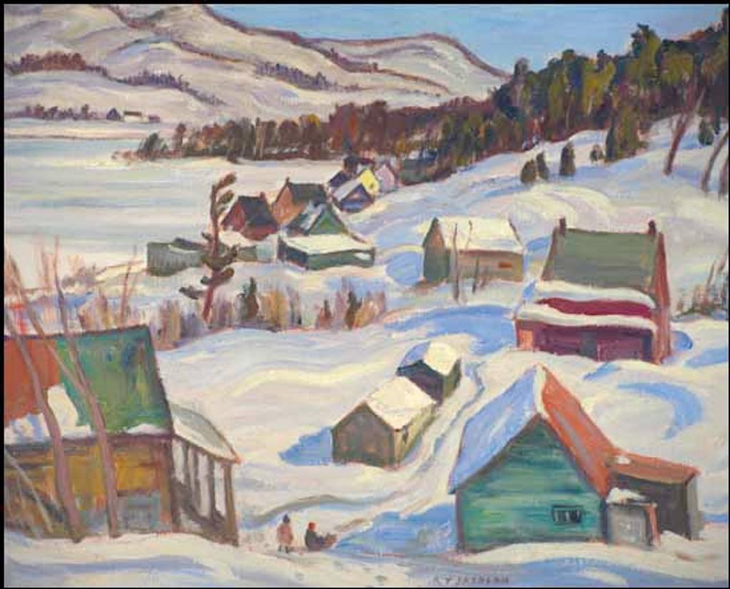 Alexander Young (A. Y.) Jackson (1882-1974) - Village on the Gatineau