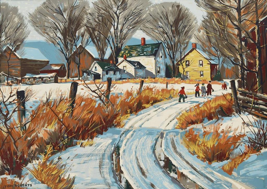 Thomas Keith (Tom) Roberts (1909-1998) - Winter Scene