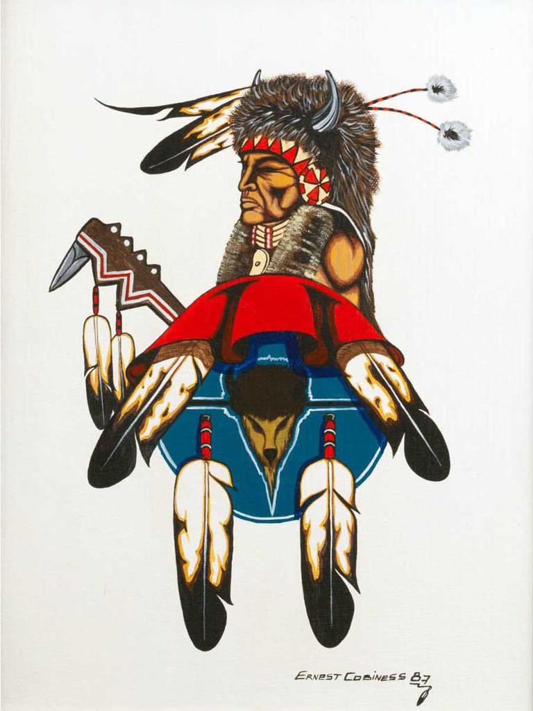 Ernest Cobiness - Pow Wow Chief