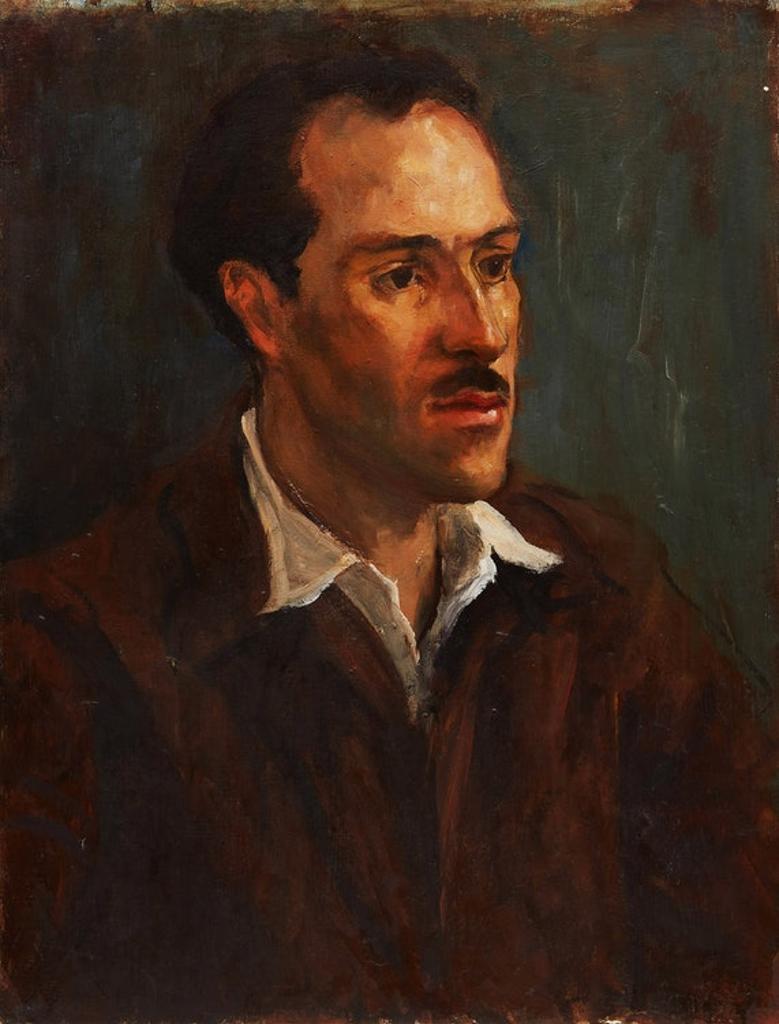 John Martin Alfsen (1902-1971) - Portrait of Paul Duval, 1961