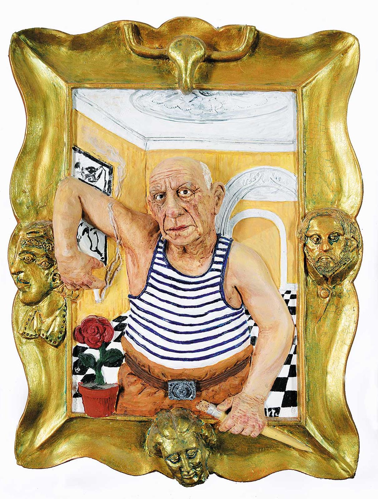 Wayne McLean (1962) - Untitled - Picasso, Self Portrait  #4/20
