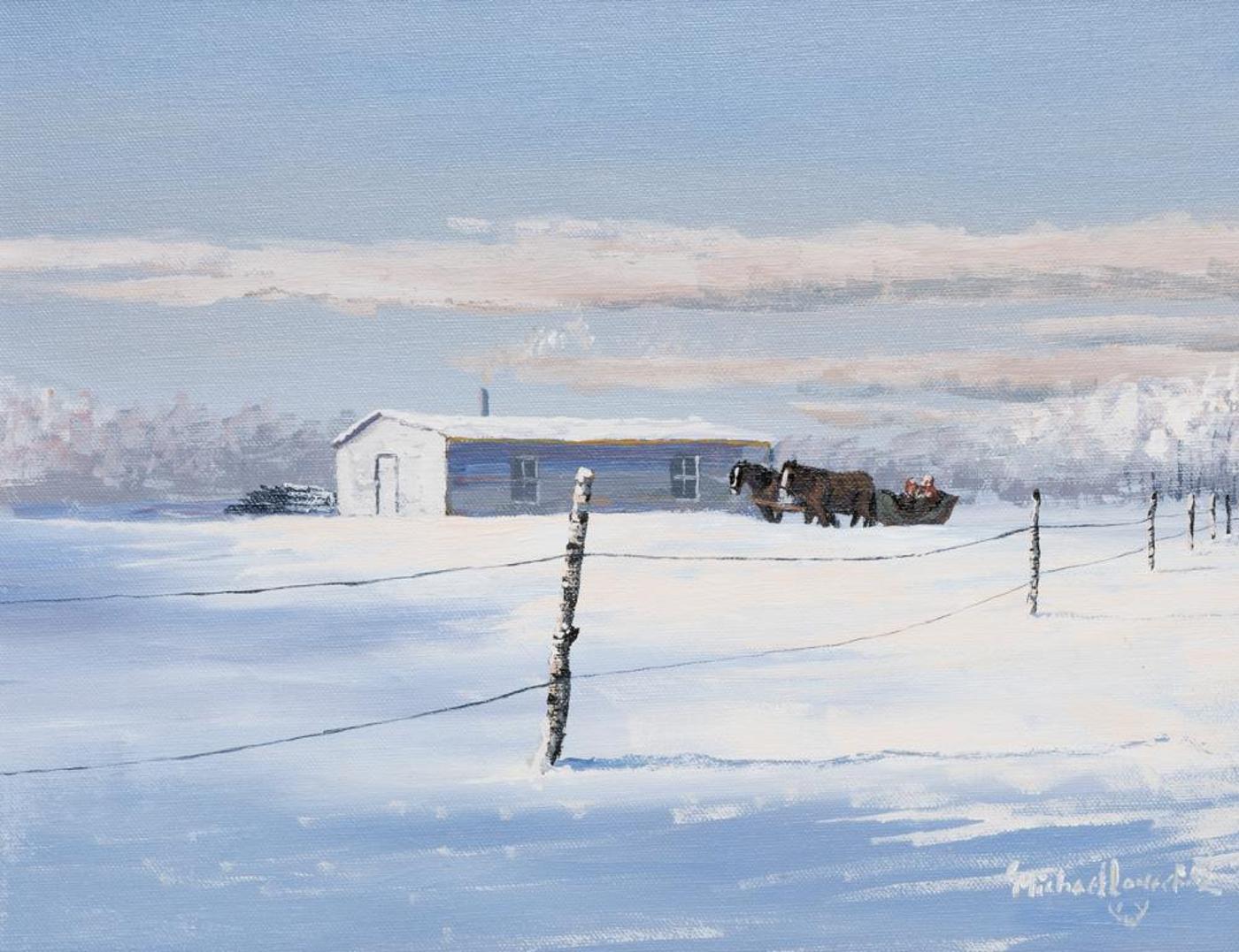 Michael Lonechild (1955) - Warm Winter Day