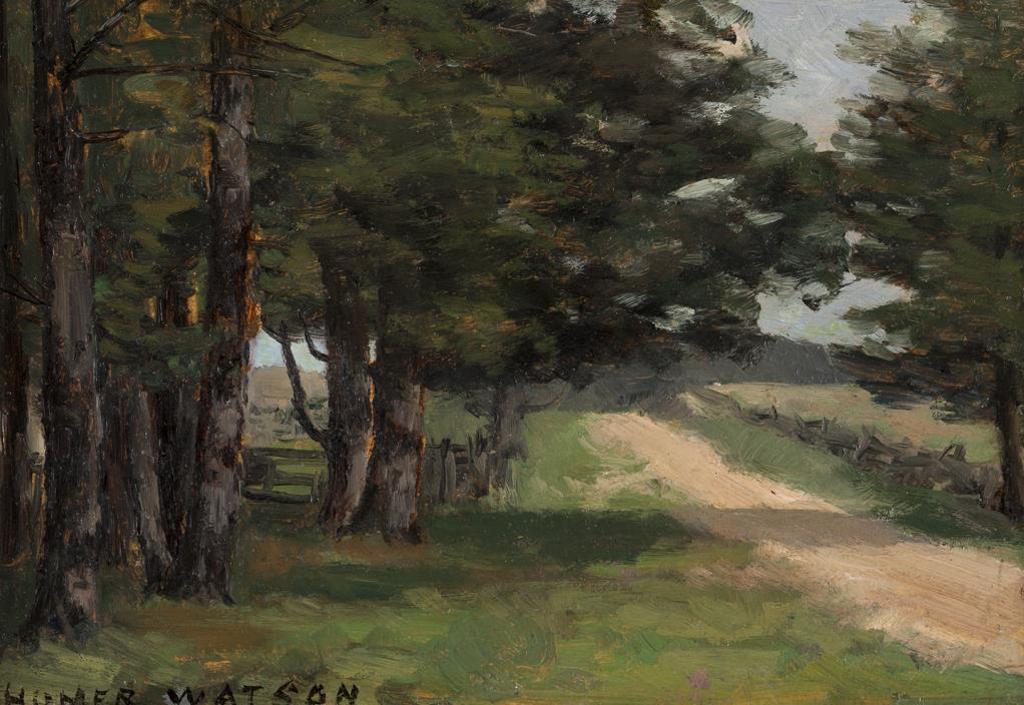 Homer Ransford Watson (1855-1936) - Pine Woods Near Doon