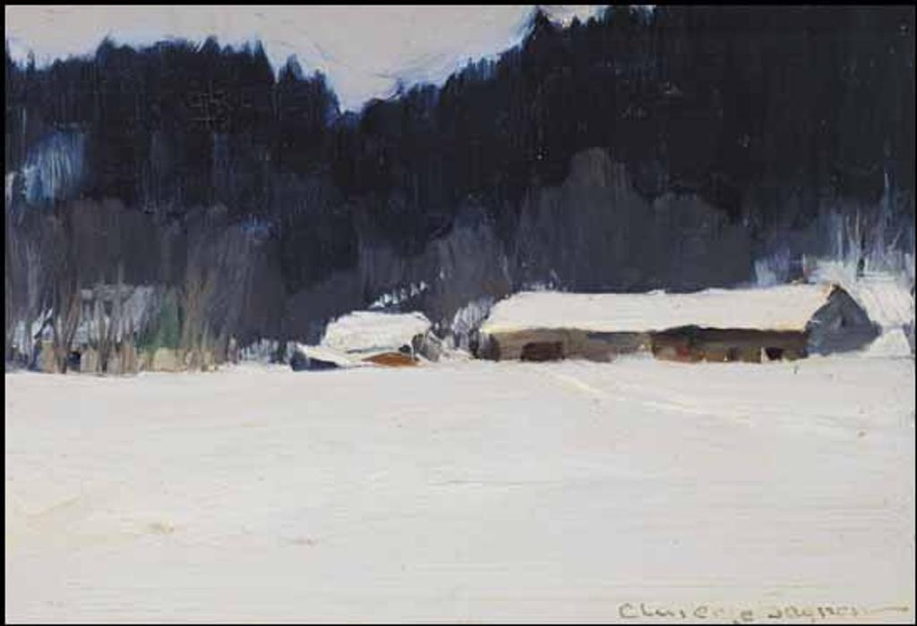 Clarence Alphonse Gagnon (1881-1942) - Paysage d'hiver