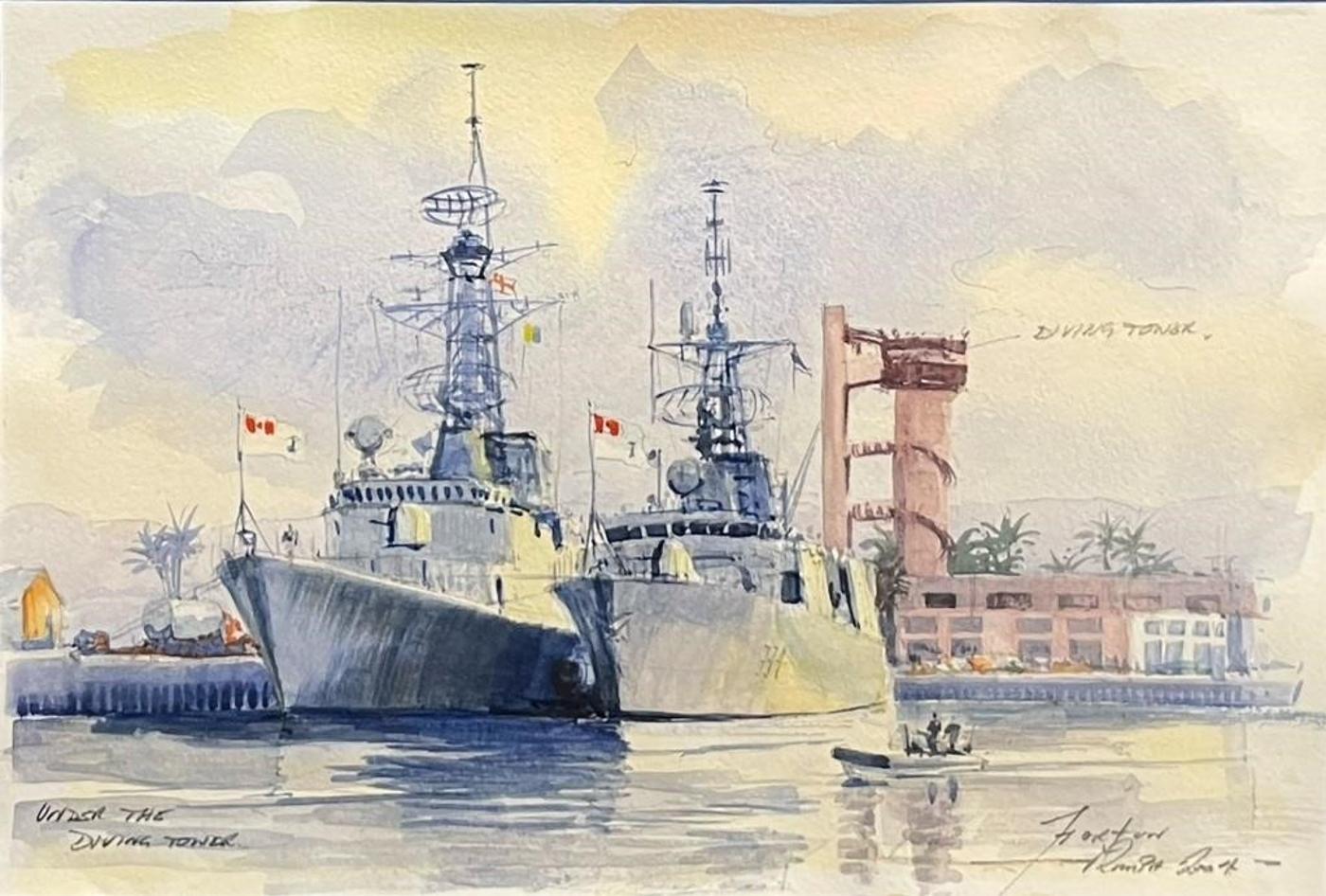 John M. Horton (1935-2002) - watercolour on paper