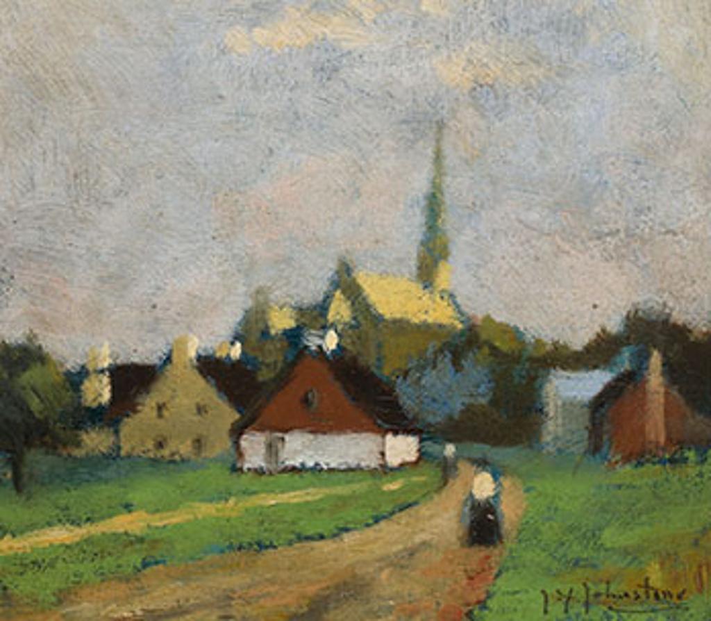 John Young Johnstone (1887-1930) - Village