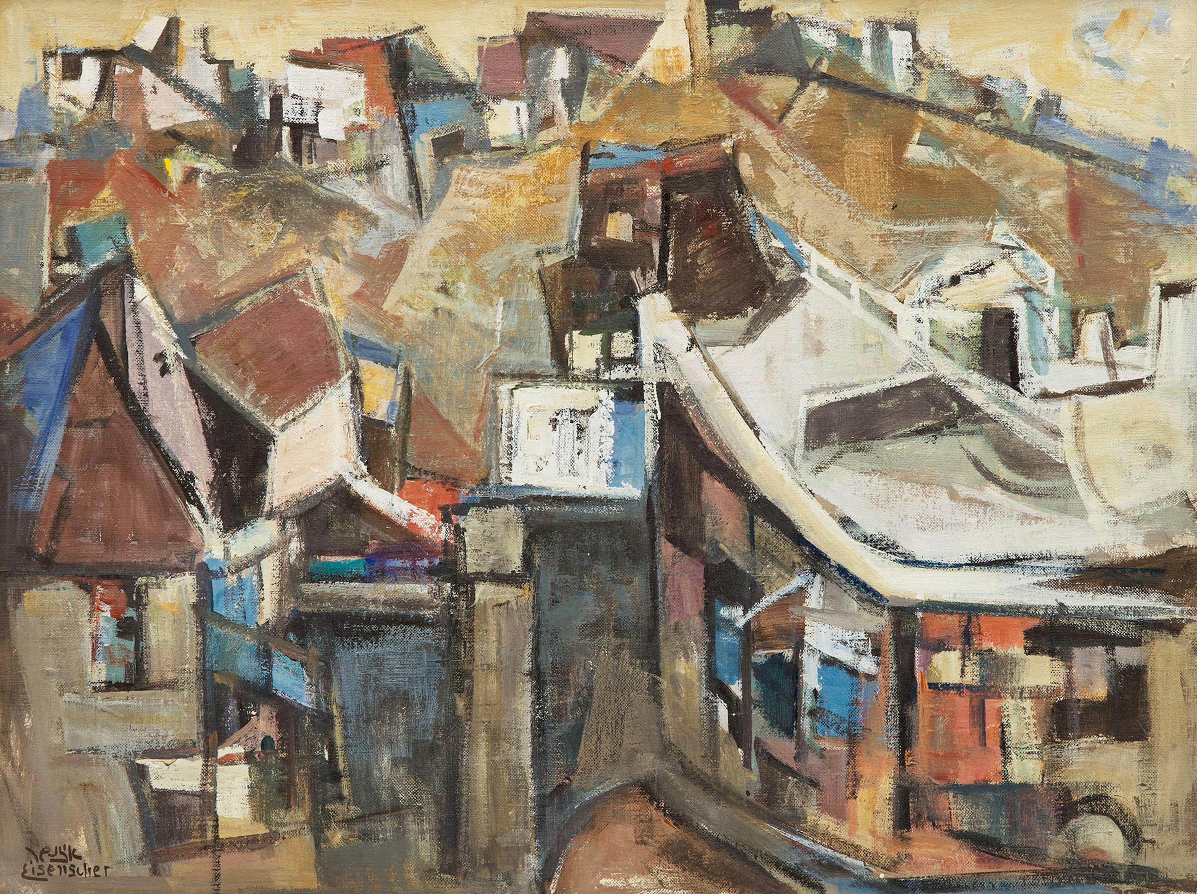 Jakob Eisenscher (1896-1980) - Hill Town