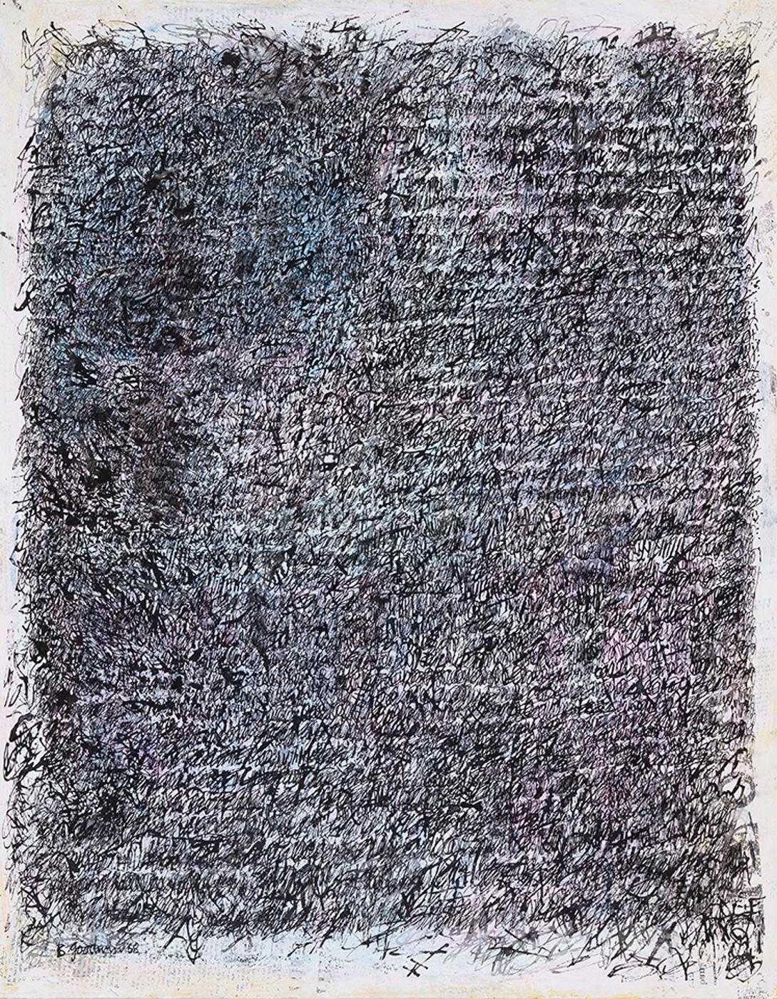 Betty Roodish Goodwin (1923-2008) - Untitled (Writings)