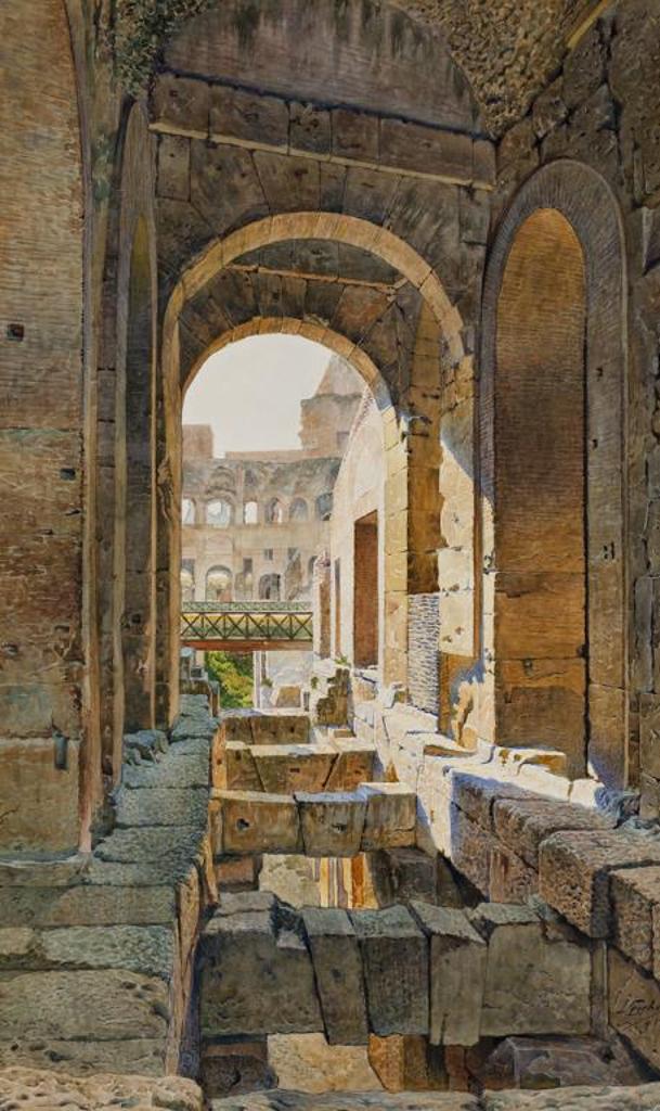 Lorenzo Cecchi (1864-1940) - Roman Forum