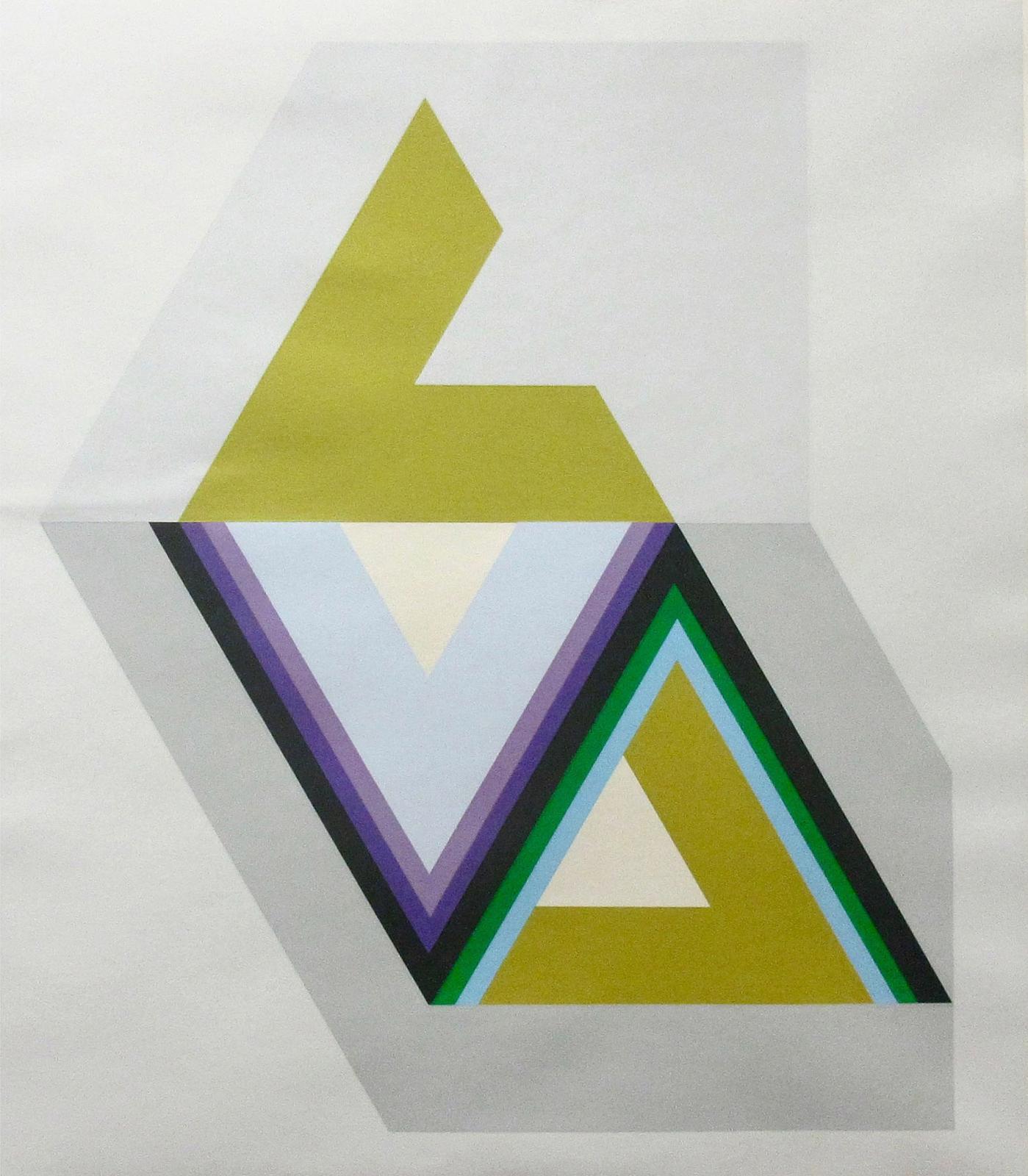 Gordon Applebee Smith (1919-2020) - Yellow Triangle