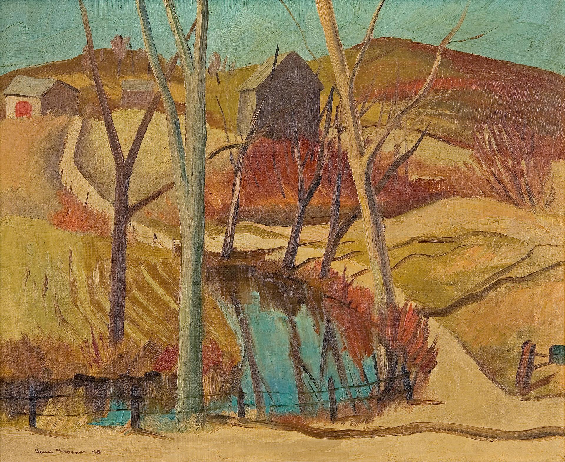 Henri Leopold Masson (1907-1996) - Autumn landscape