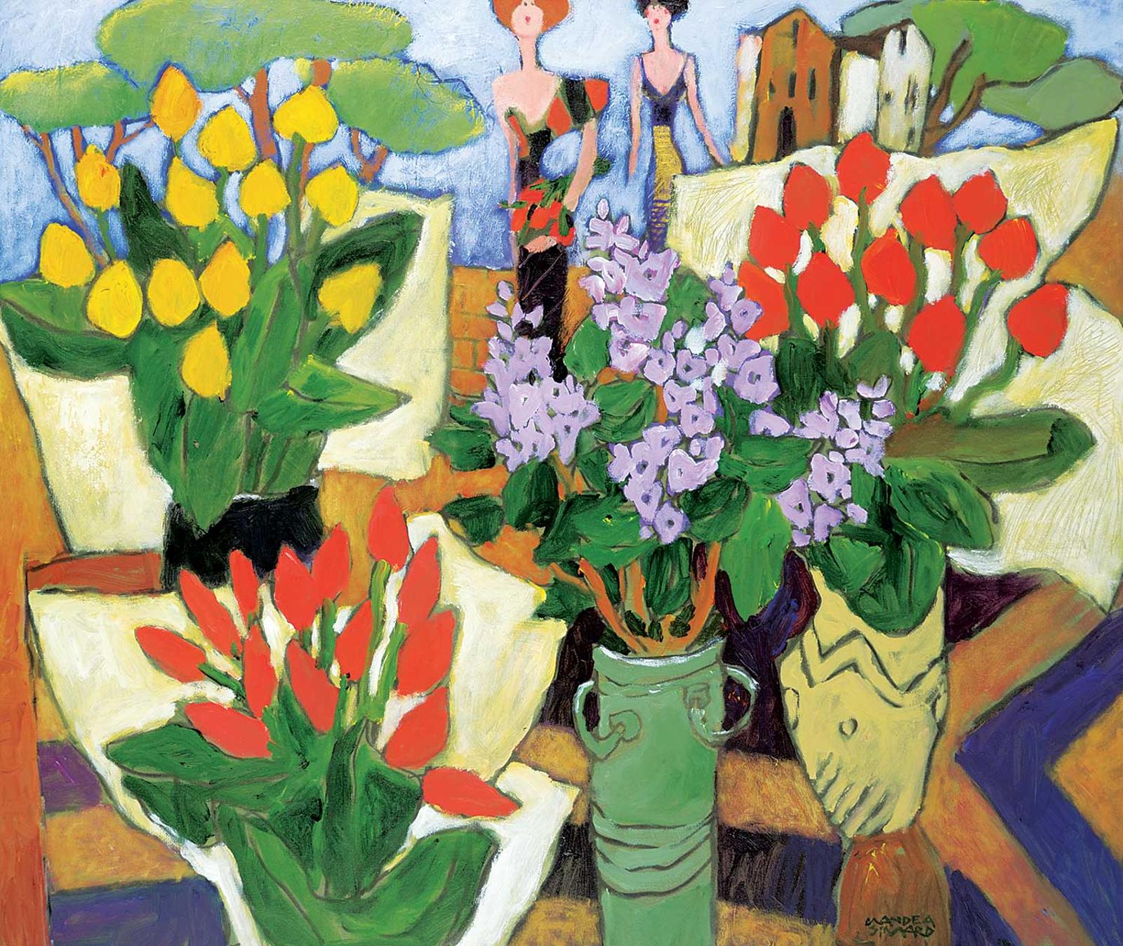 Claude Alphonse Simard (1956-2014) - Marche Aux Tulipes