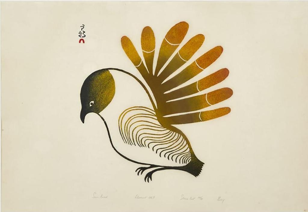 Lucy Qinnuayuak (1915-1982) - Sun Bird