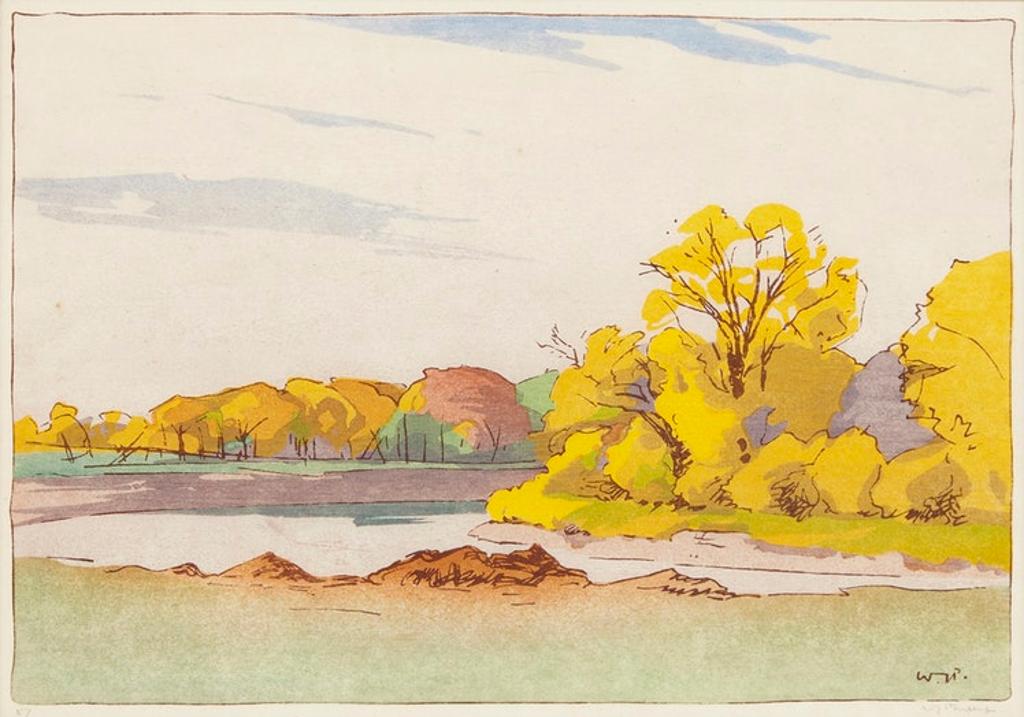 Walter Joseph (W.J.) Phillips (1884-1963) - Assiniboine River (1931)