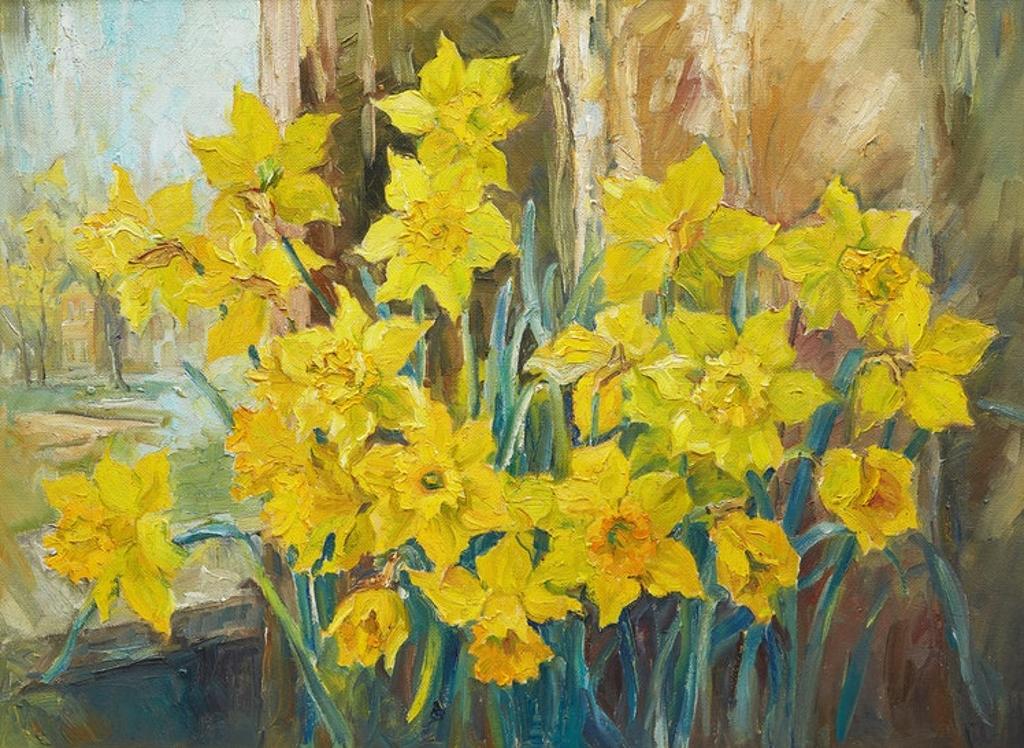 Guttorn Otto (1919-2012) - Daffodils