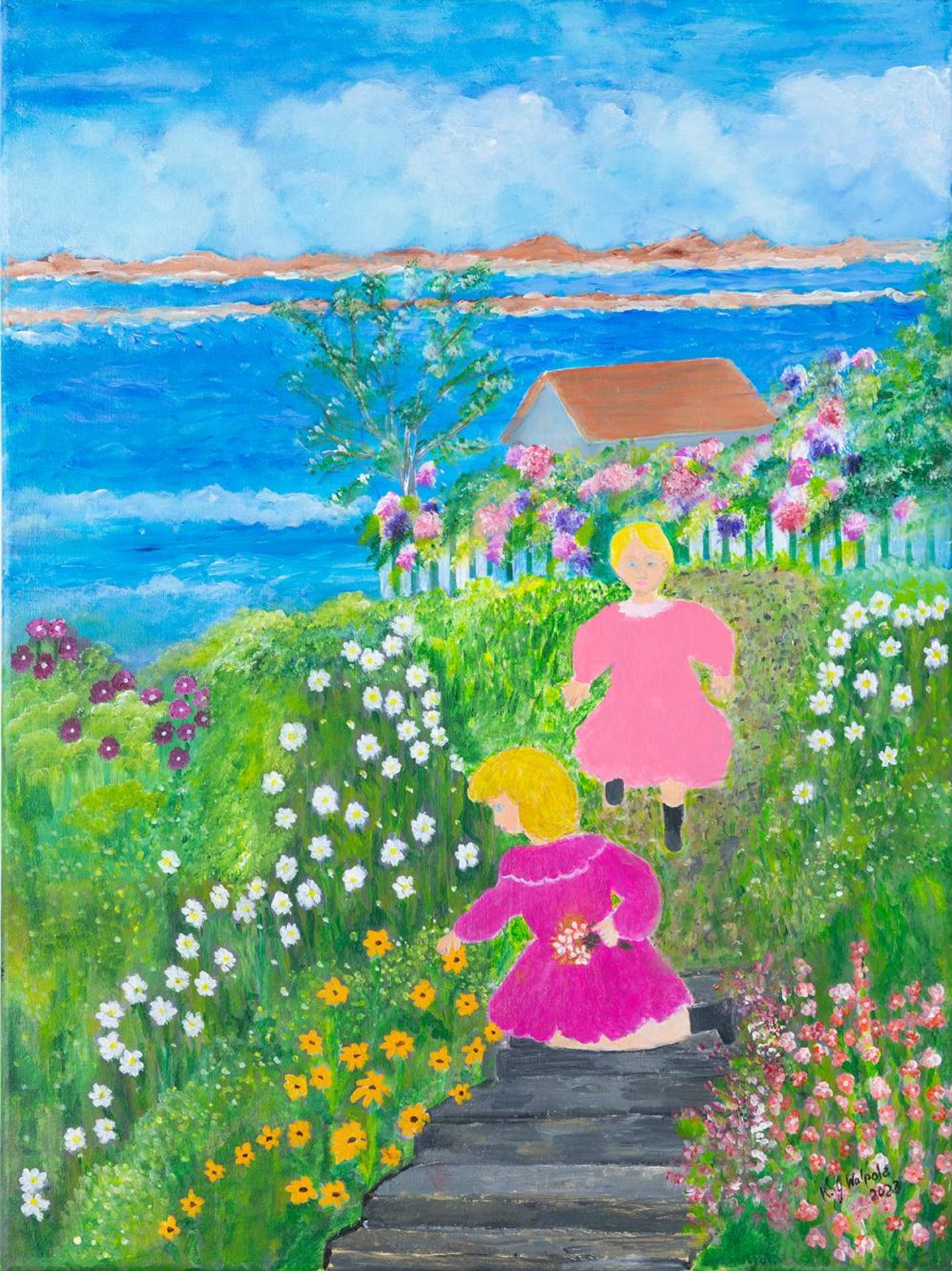Karen Walpole - Picking Flowers for Mom