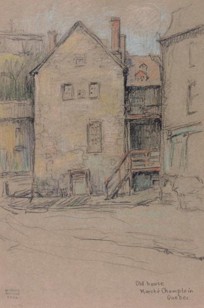 Paul Archibald Octave Caron (1874-1941) - Old House, Marche Champlain, Quebec