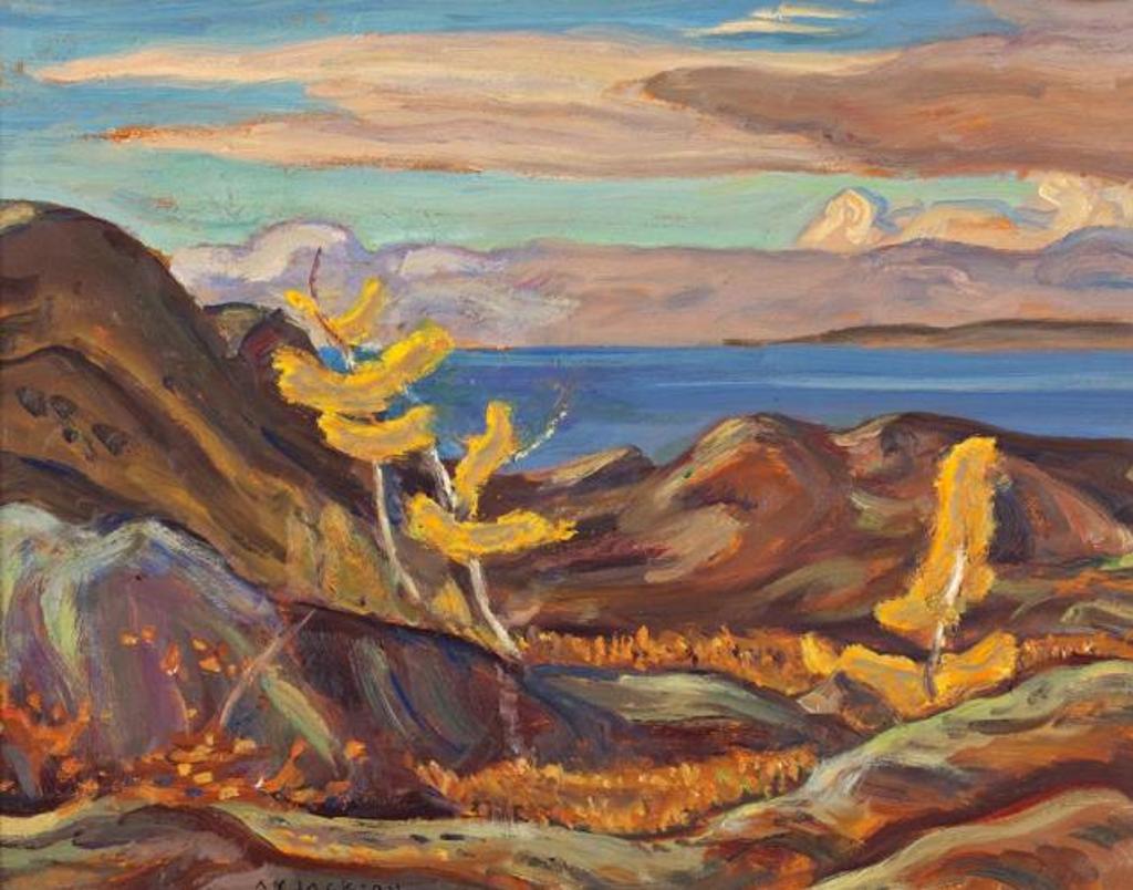 Alexander Young (A. Y.) Jackson (1882-1974) - Evening, Great Bear Lake