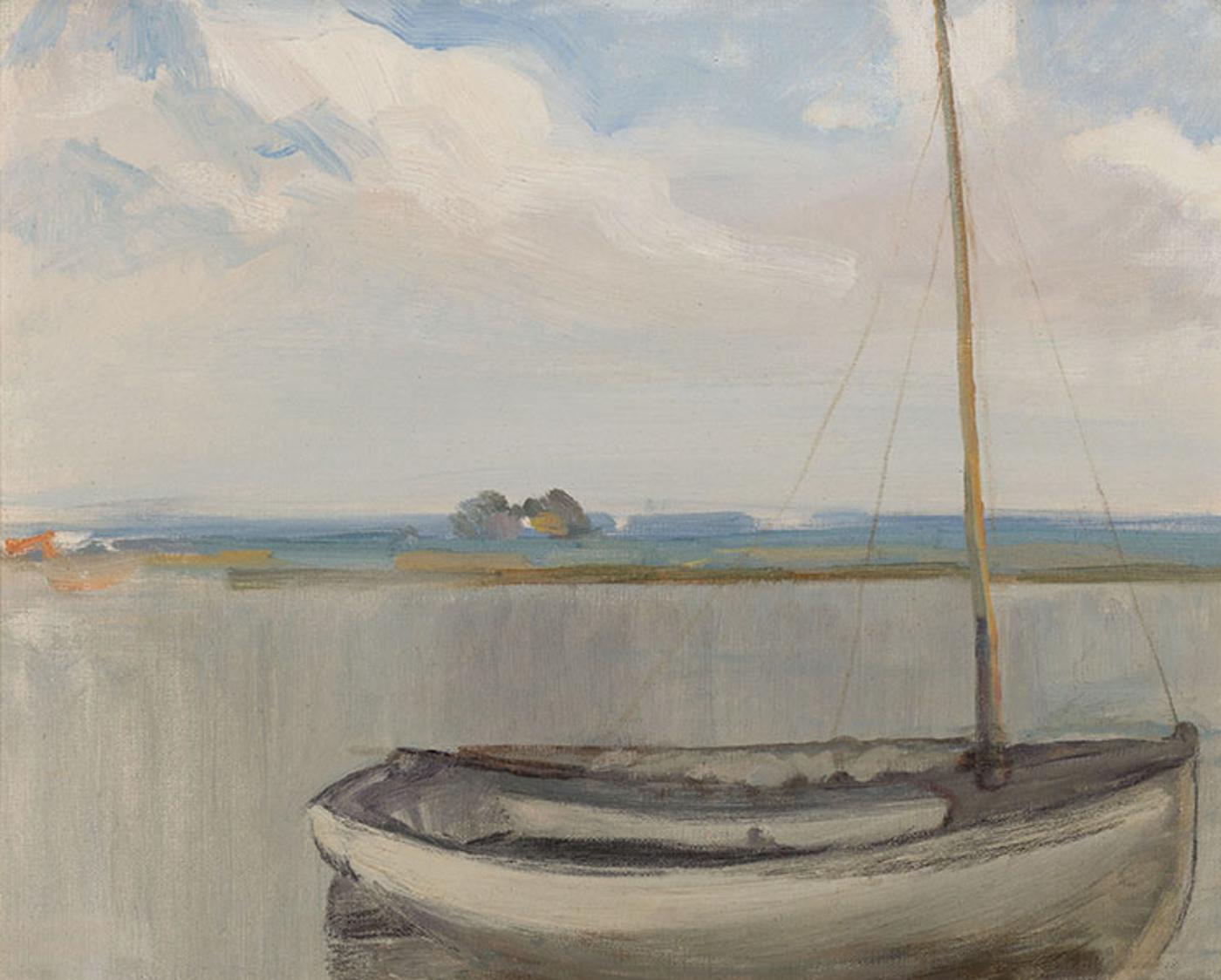 Helen Galloway McNicoll (1879-1915) - Sailing Boat on the River