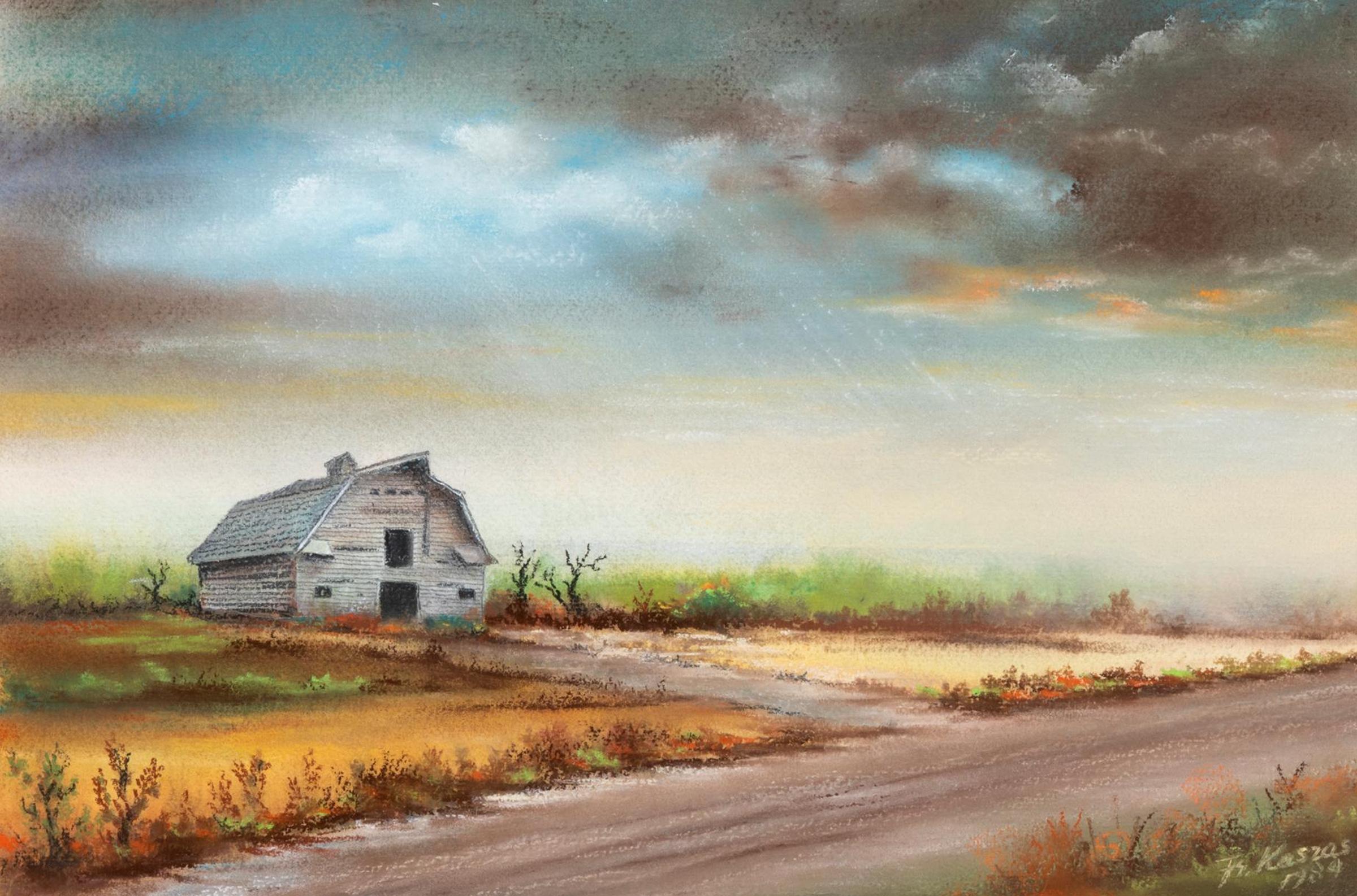 Frank Kaszas (1918-2005) - Old Barn