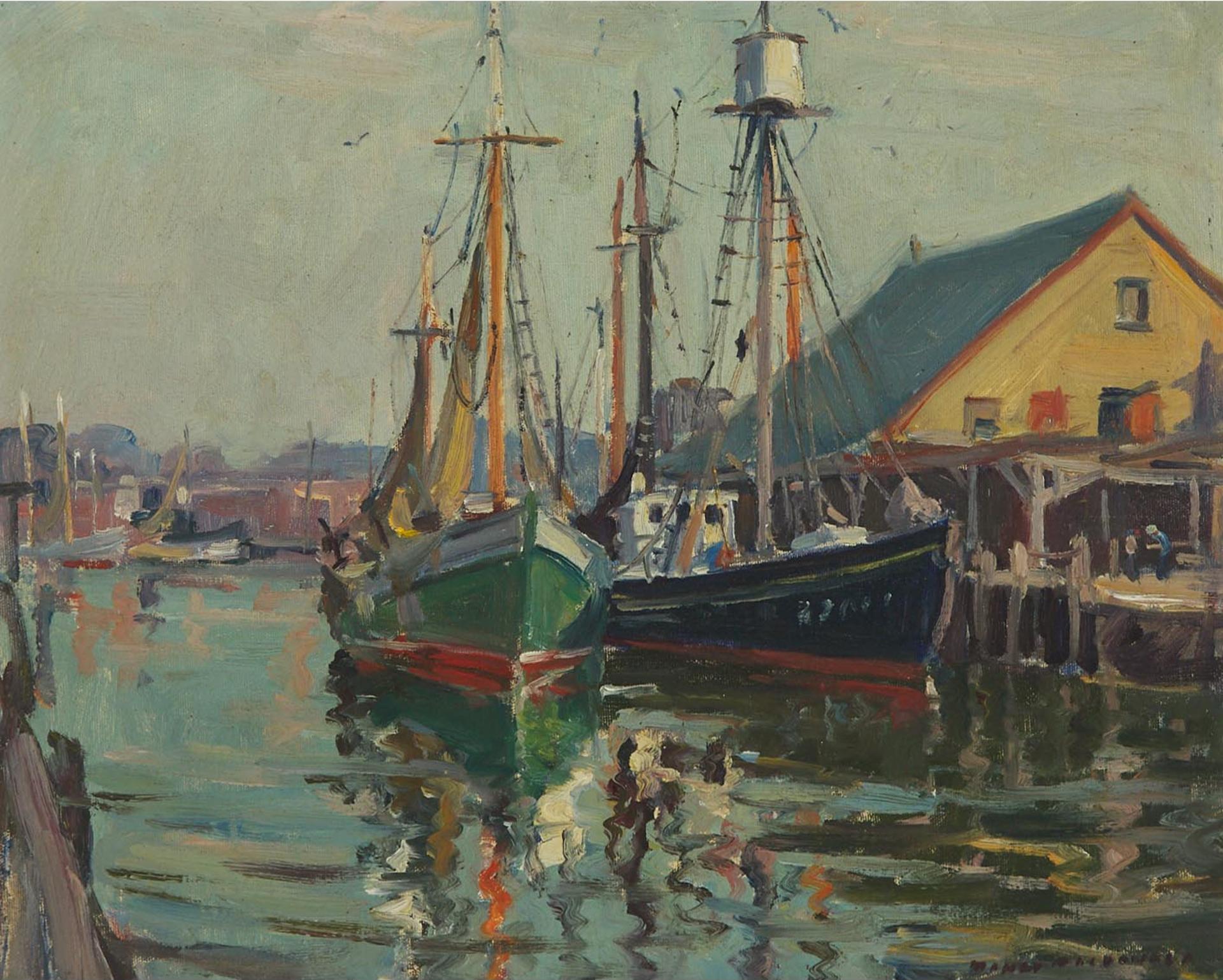 Manly Edward MacDonald (1889-1971) - In The Harbour