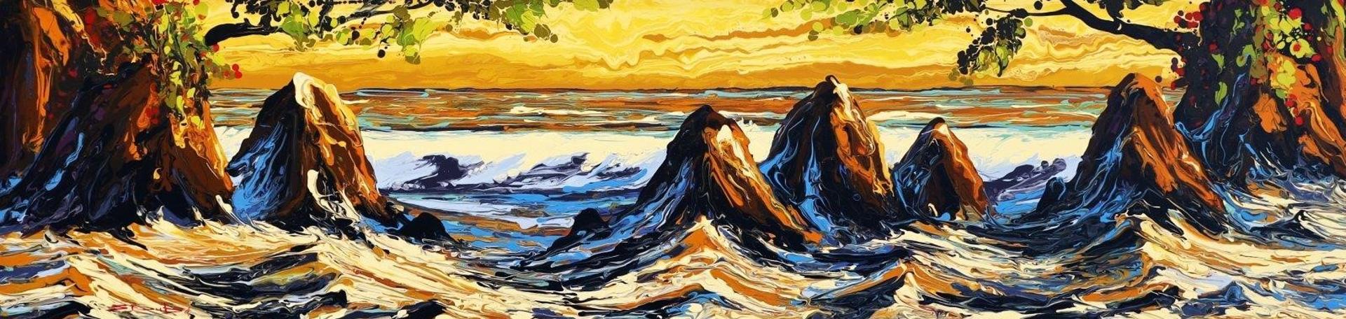 Serge Demetrius Dube (1958) - The Wave