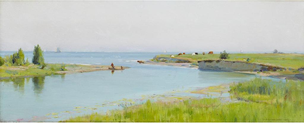Frederick Sproston Challener (1869-1958) - Coastal Landscape