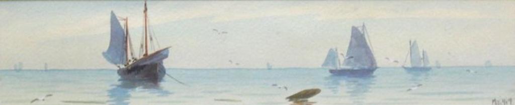 Willard Morse Mitchell (1879-1955) - Sailing Panorama