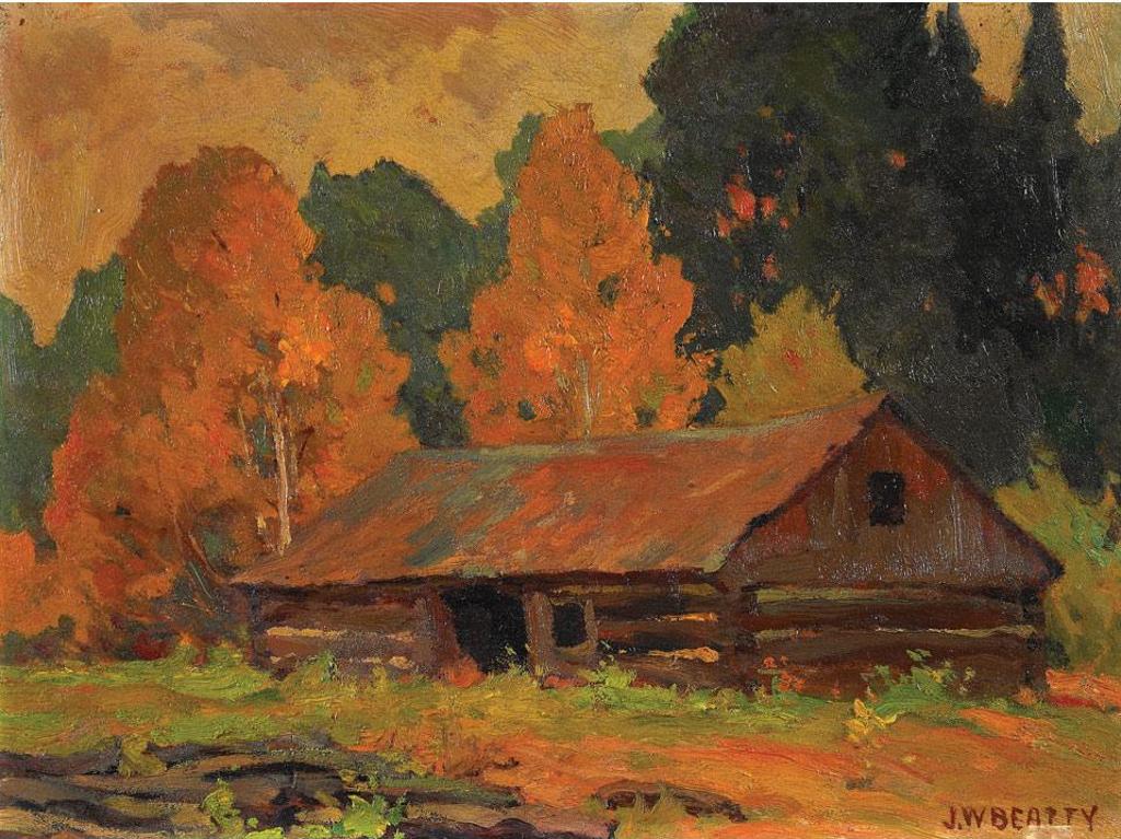 John William (J.W.) Beatty (1869-1941) - Old Lumber Camp