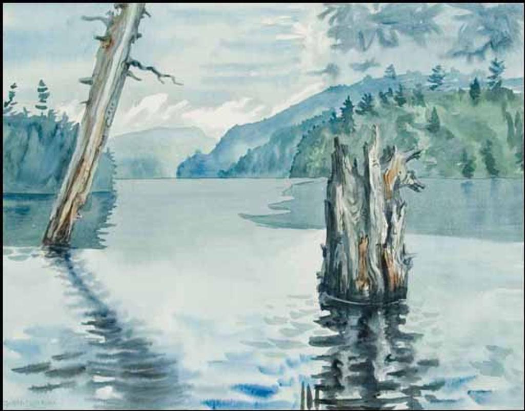 Robert Frederick Hagan (1918-2003) - Drowned Shore Pines After Rain (00430/2013-T281)