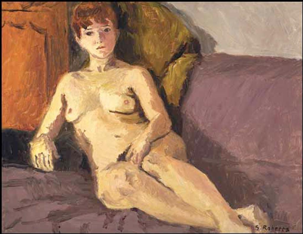 William Goodridge Roberts (1921-2001) - Nude on Sofa