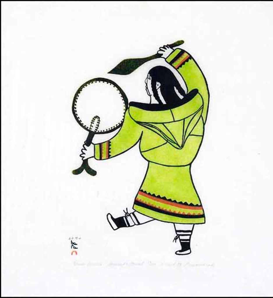 Egevadluq (Eegyvuldluk) Ragee (1920-1983) - Drum Dancer (02910/2013-1509)