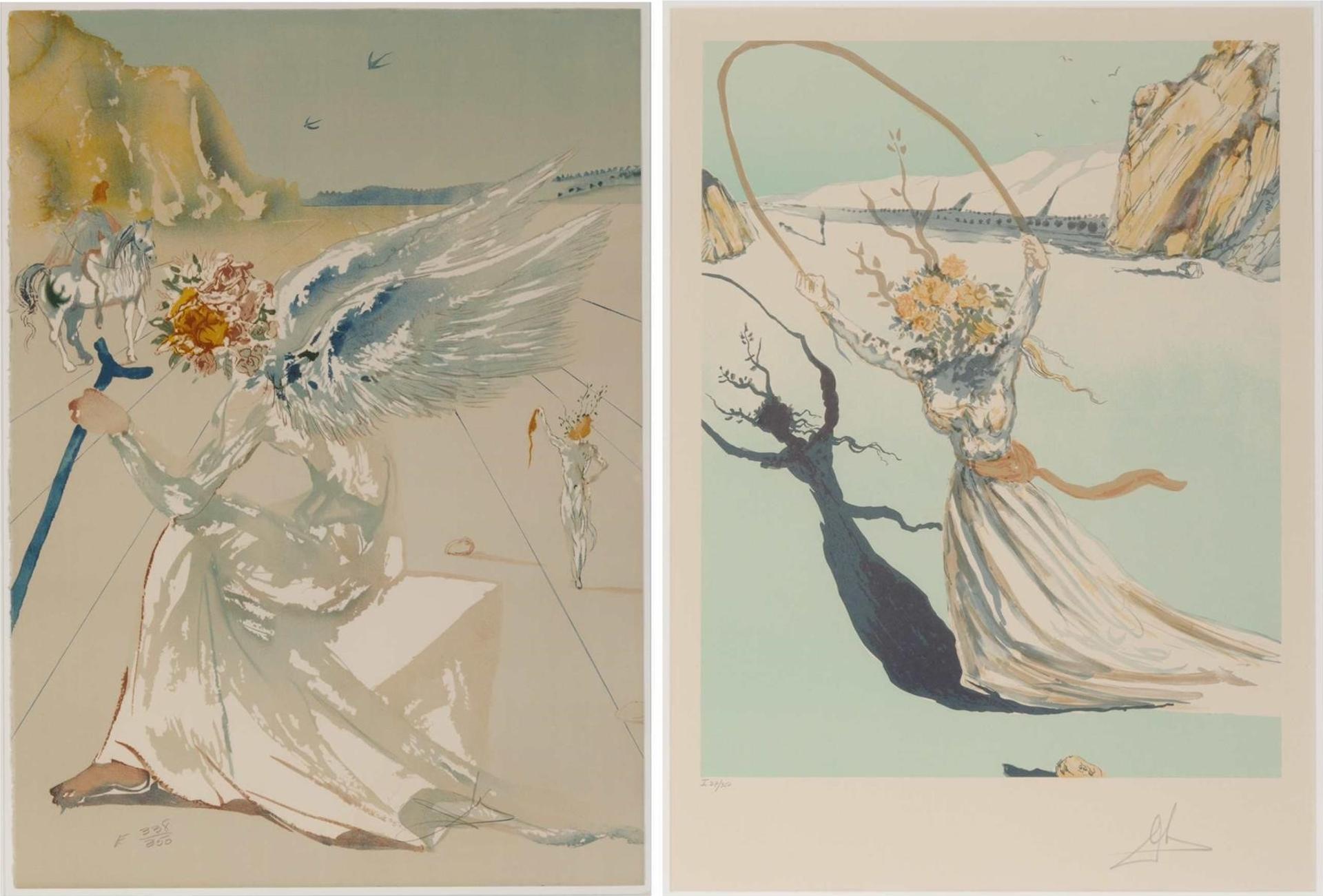 Salvador Dalí (1904-1989) - Helen of Troy (from Homage a Homer, 1977)