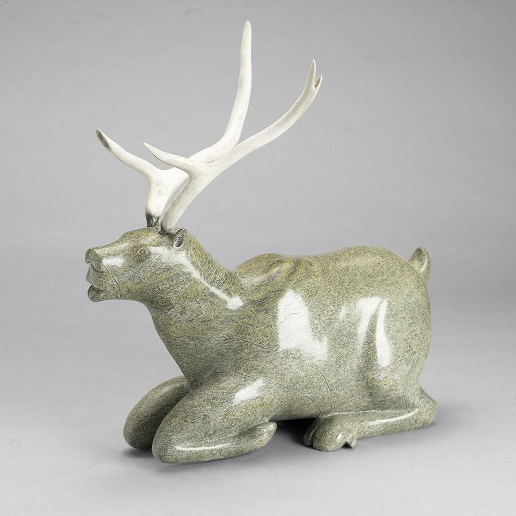 Kellypalik Qimirpik (1948-2017) - Reclining Caribou