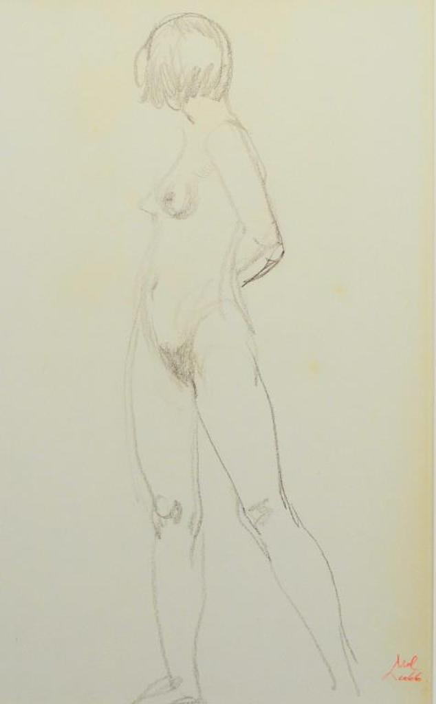 Leo Mol (1915-2009) - Standing Nude