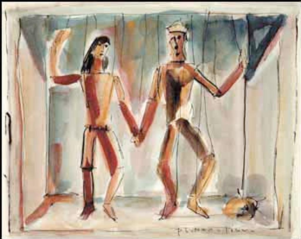 Paul Vanier Beaulieu (1910-1996) - Les Marionettes