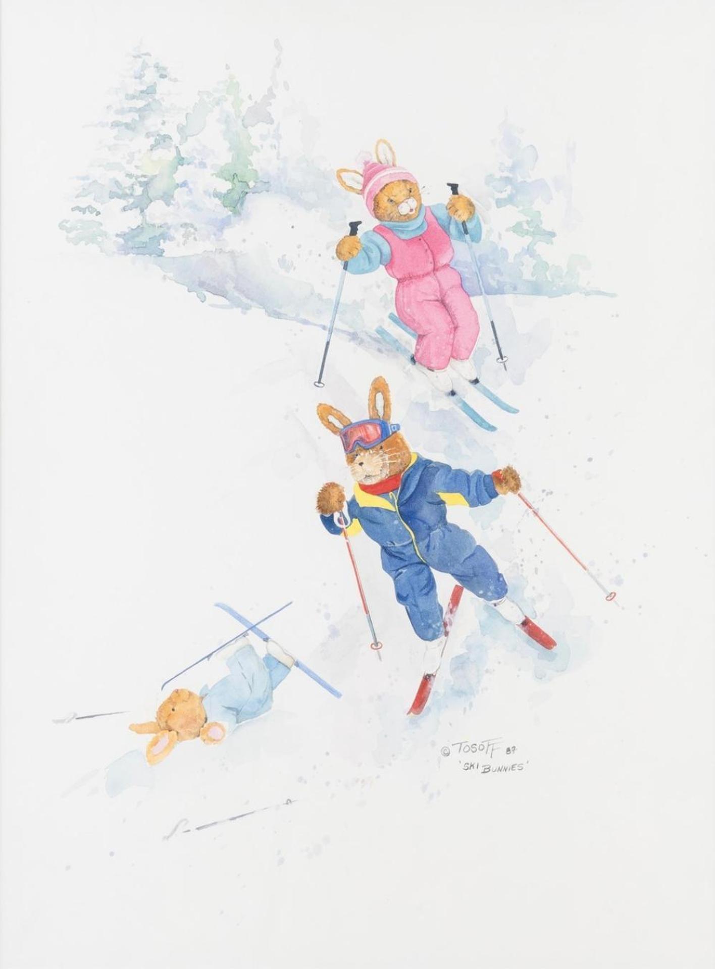 Wendy Tosoff (1962) - Ski Bunnies