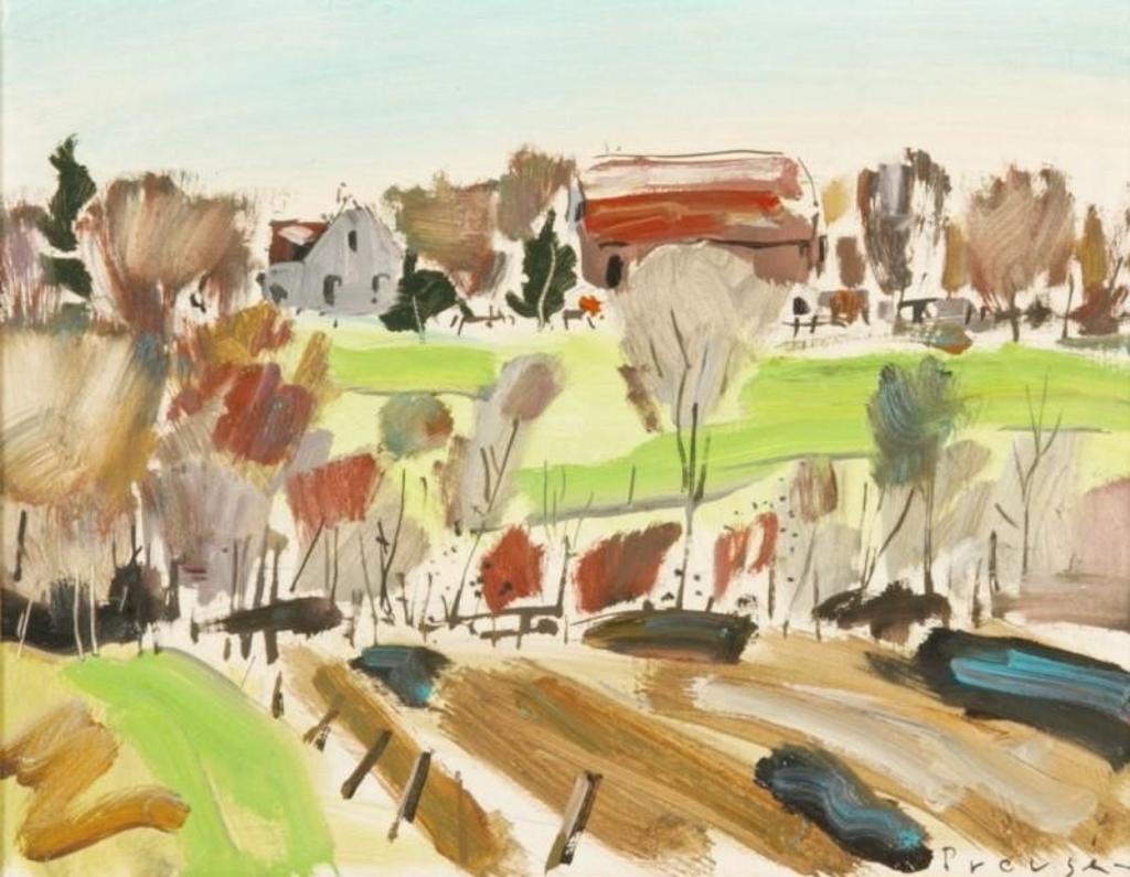 Rod Prouse (1945) - Farm Scene, Spring (1985)