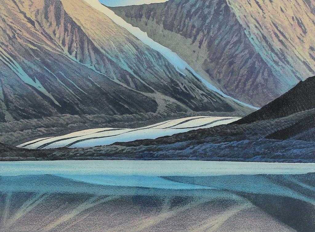 Allen Harry Smutylo (1946) - Highway Glacier - Baffin Island Series; ed. #29/60
