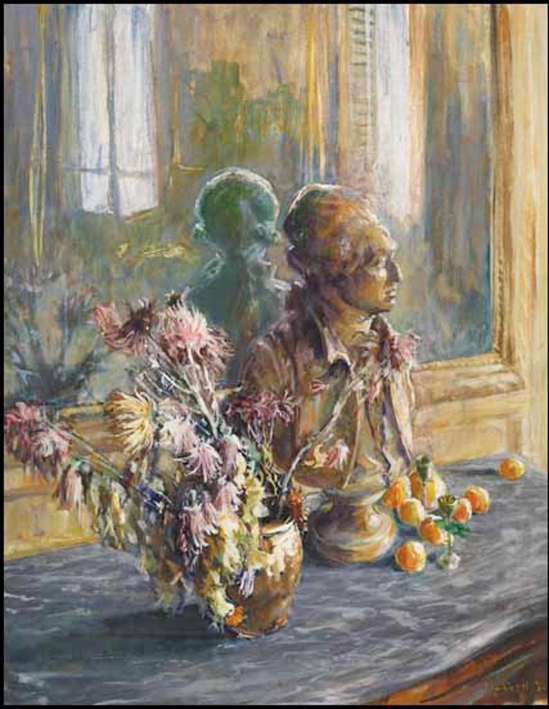 Joseph (Joe) Francis Plaskett (1918-2014) - Flowers and a Bust
