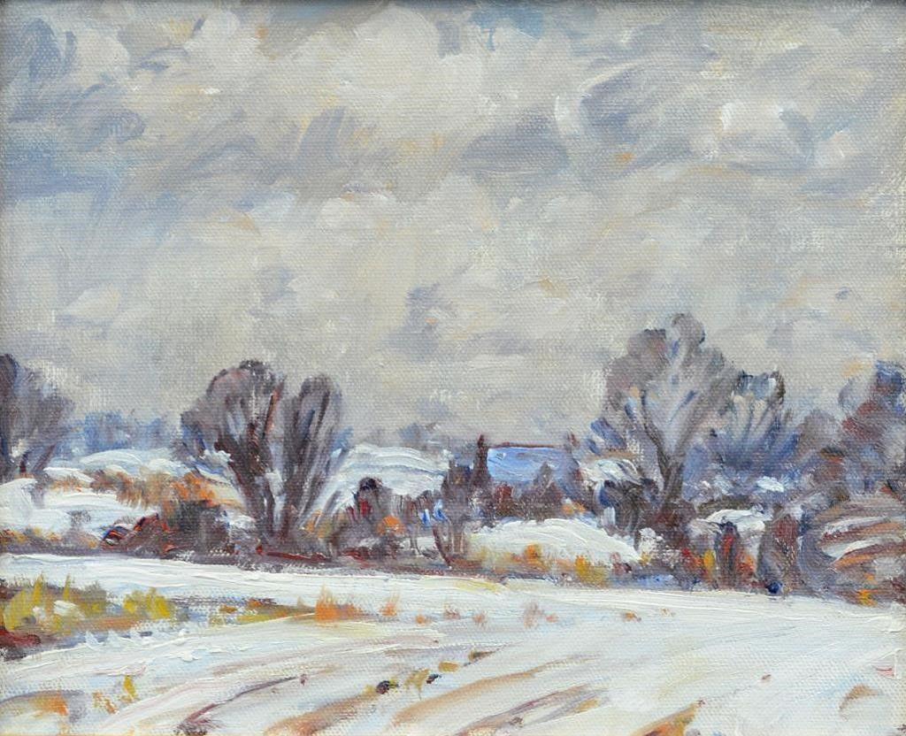 Thomas Hilton Garside (1906-1980) - Winter Landscape