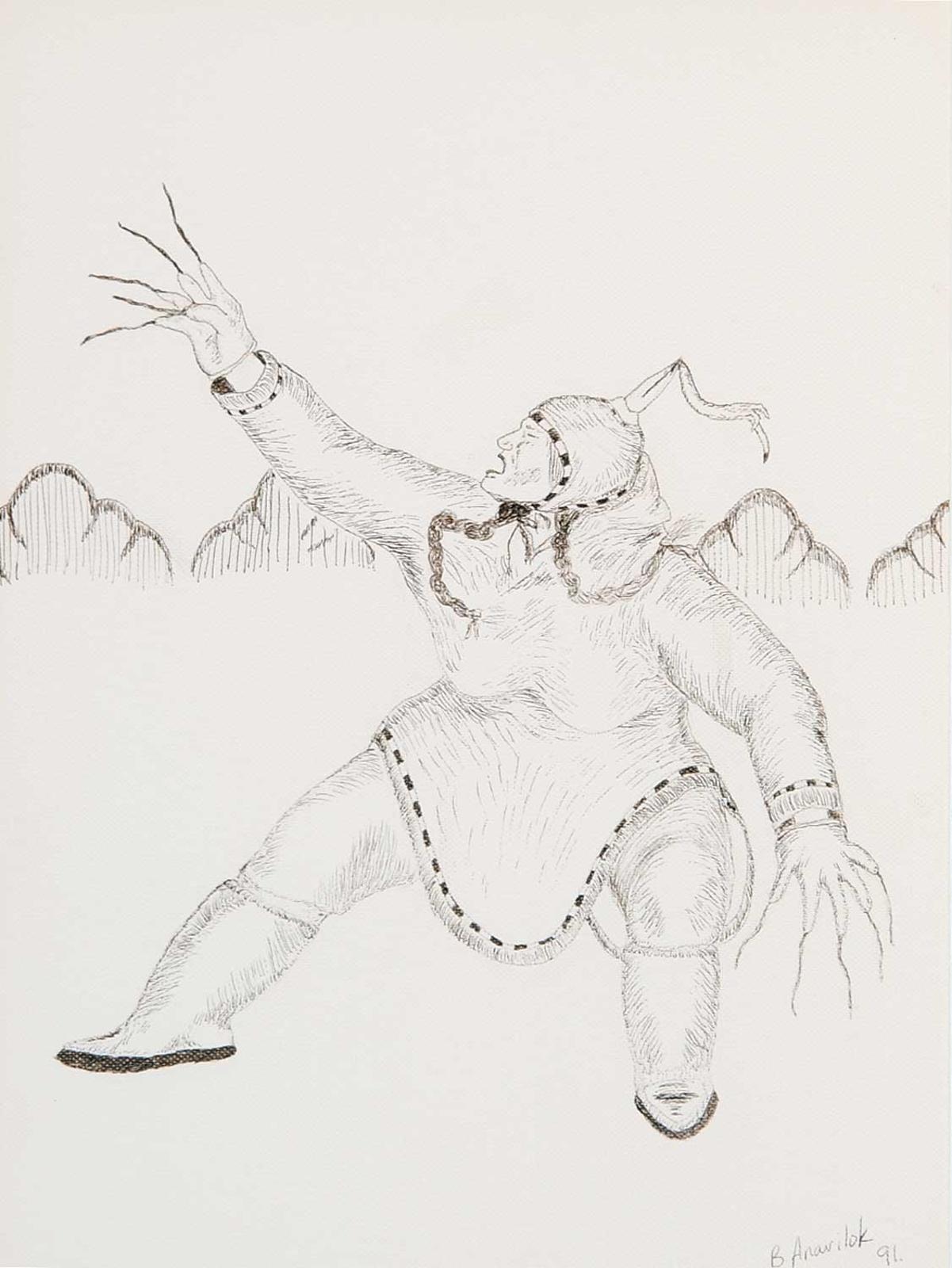 Anavilok - Untitled - Eskimo Dancer I