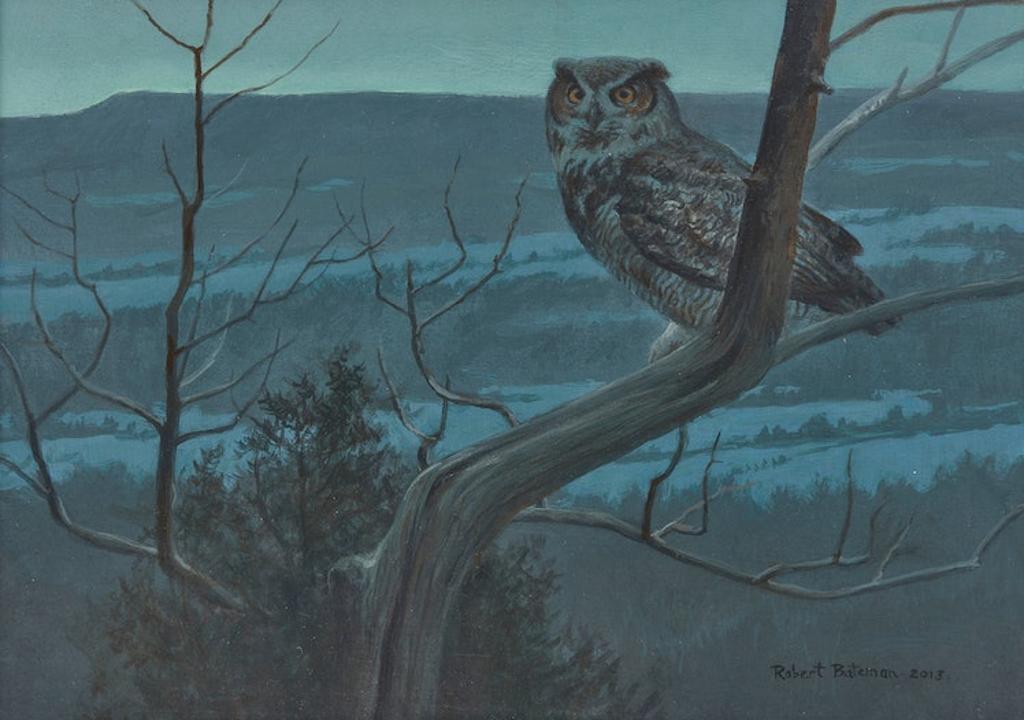 Robert Mclellan Bateman (1930-1922) - Great-Horned Owl from Rattlesnake Point