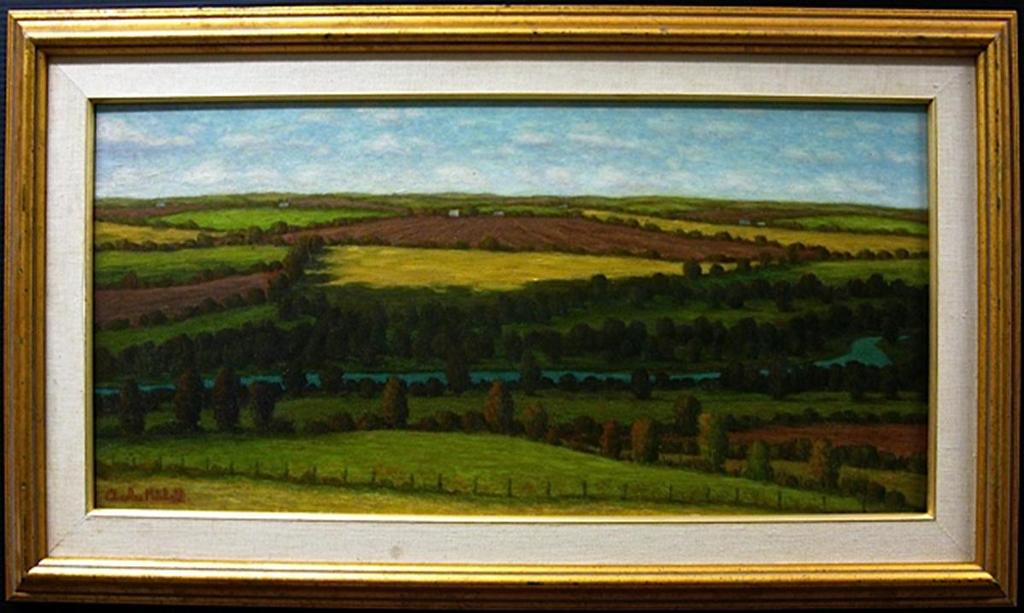 Charles Lewis Mitchell (1947) - Valley In Shadow (Prairie Scene - Canada)